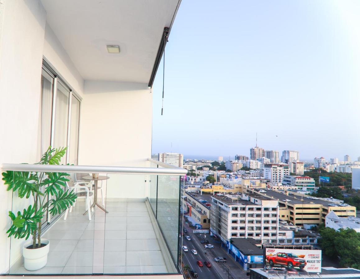 Апартаменты N1401 Espectacular Vista Downtown Santo Domingo Rd Экстерьер фото